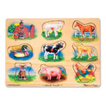 Puzzle cu sunet Ferma Melissa&Doug