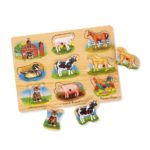 Puzzle cu sunet Ferma Melissa&Doug — изображение 2