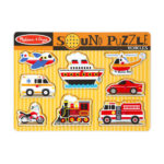 Puzzle cu sunet Vehicole Melissa&Doug