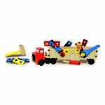 Set de joc lemn Camion + instrumente Melissa&Doug