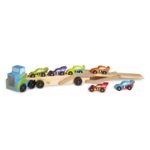 Camion de transportare a automobilelor lemn Melissa&Doug — изображение 2