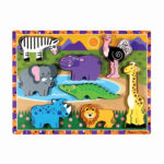 Puzzle Safari lemn Melissa&Doug