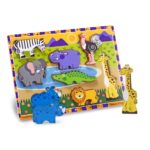 Puzzle Safari lemn Melissa&Doug - imagine 2