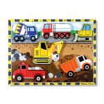 Puzzle Masini de constructie Melissa&Doug