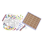 Set de creatie mergele lemn Alfabet Melissa&Doug - imagine 2