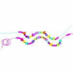 Set de creatie mergele lemn Alfabet Melissa&Doug - imagine 3