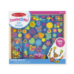Set de creatie mergele lemn Flori si fluturi Melissa&Doug