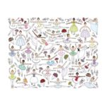 Album cu abtibilduri Printese, animale etc. Melissa&Doug - imagine 2