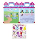 Album cu abtibilduri Printese Melissa&Doug - imagine 3