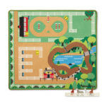 Covoras Ferma 100cm*91cm cu accesorii Melissa&Doug