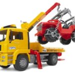 Evacuator cu vehicul cross country MAN Bruder