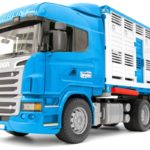 Camion Scania- transportare animale Bruder