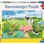 Puzzle Animalute ferma RAVENSBURGER