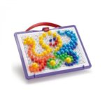 Set mozaica (Chips-uri 10-15-20 mm (160 buc.) + Placa 22x16, portabila) Quercetti - imagine 2