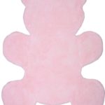 Covoras copii ursulet Teddy roz 80 x 100 cm Nattiot