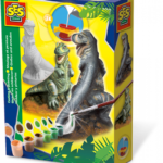 set turnare si pictura - Dinozaur SES