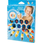 Colorarea in baie 8 creioane colorate SES