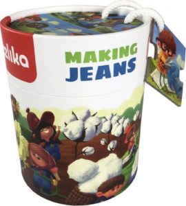 Puzzlika /Puzzles "Making jeans"
