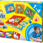 Primul meu set cu carduri - vopsea de pictat cu degetel SES