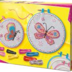 Brodarea fluturi in set SES