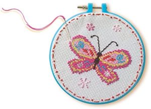 Brodarea fluturi in set SES — изображение 3