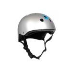 Casca protectie argintiu mat M MICRO
