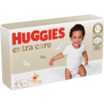 Scutece Huggies Extra Care Mega 4 (8-16 kg) 60buc
