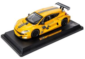 Masina model RENAULT MEGANE TROPHY (galben metalic, 1:24) Bburago