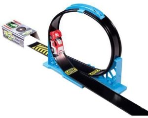 Set de joc GoGears "Cotitura incredibila" (trec,masina,mecanizm inertie) Bburago — изображение 2