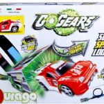 Set de joc GoGears "Cotitura incredibila" (trec,masina,mecanizm inertie) Bburago