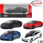 Masina BMW i8 1:43 Rastar in assort.