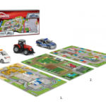 Majorette Set PLAYMAT+auto 96x51 cm (3-asort.)