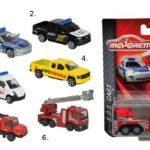 Majorette auto SOS 7,5 cm (6-asort.)