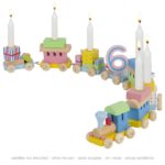 Tren zi nastere lemn Goki