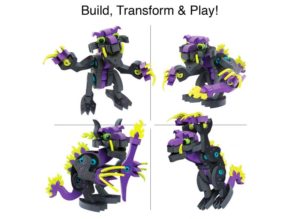 Constructor spuma Dragonul intunericului BLOCO - imagine 2