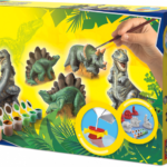 Set turnare si Pictura - Dinozauri SES