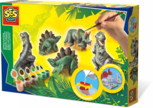 Set turnare si Pictura - Dinozauri SES