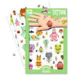 Set tattoo - Monstre Djeco