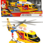 Dickie auto "Elicopter de salvare" sunet si lumina 41cm