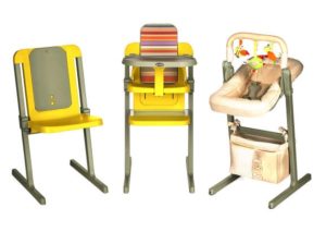 Scaunel transformabil Slex Evo roz BREVI - imagine 3