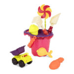 Set p/u joaca cu nisip si apa CALDARUSA MANGO ( 9 accesorii) Battat