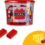 Simba Blox Constructor 40 el. rosu