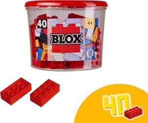 Simba Blox Constructor 40 el. rosu