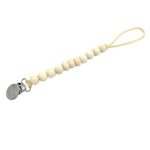 Pacifier Clip Beige Bibs