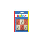 CARIOCA radiera blister 6