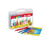 Set CARIOCA TRAVEL KIT, Fantasy, 30 de carioci + 1 album de colorat 16 de foi — изображение 2