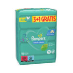 PAMPERS BABY WIPES 80 FRESH CLEAN 3+1 GRATIS