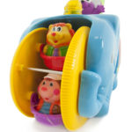 Jucarie muzicala cu roti ELEFANT (l.rusa, sunete si lumini) Kiddieland - imagine 3