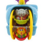 Jucarie muzicala cu roti ELEFANT (l.rusa, sunete si lumini) Kiddieland - imagine 5