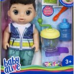 Bebe "Lingurita" Baby Alive baietel (bruneta) Hasbro